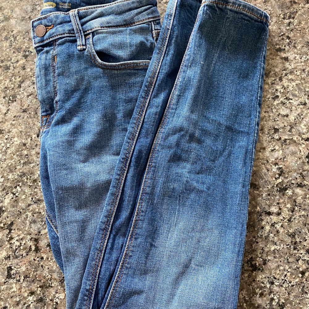 rockstar, super skinny, blue jeans